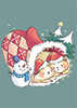 クリスマスをテーマにしたイラスト"