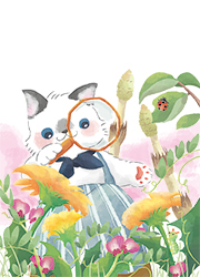 drop4月号表紙イラスト