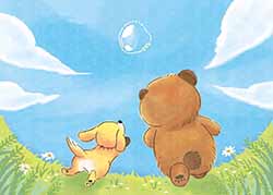 りととともだち P10-11イラスト