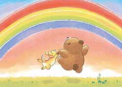 りととともだち P26-27イラスト