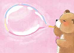 りととともだち P8-9イラスト